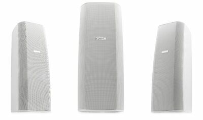 QSC AD-S282H-WH Bocina a muro con woofer dual de 8 pulgadas de 450W